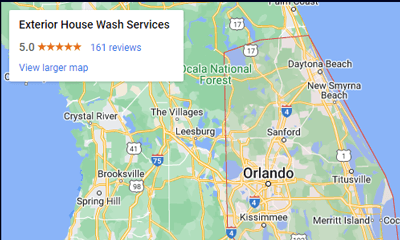 Google My Business reviews of Exterior House Wash Services Orlando