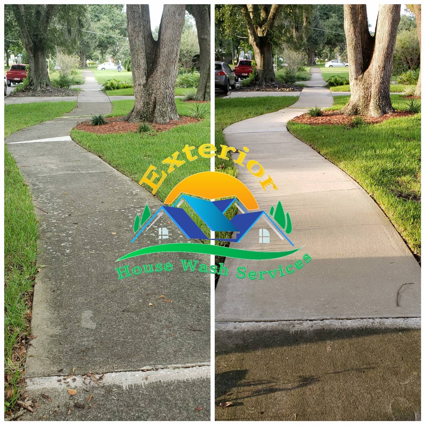 Picture of road wash